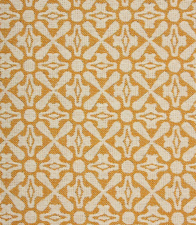 Mullion Outdoor Fabric / Ochre - Just Fabrics