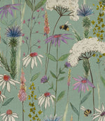 Hermione Fabric / Verde - Just Fabrics