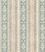 Briar Field Fabric / Duck Egg - Just Fabrics