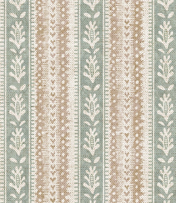 Briar Field Fabric / Duck Egg - Just Fabrics