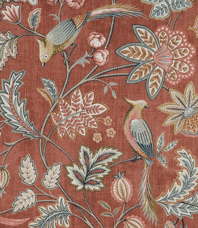 Chanterelle Fabric / Auburn - Just Fabrics