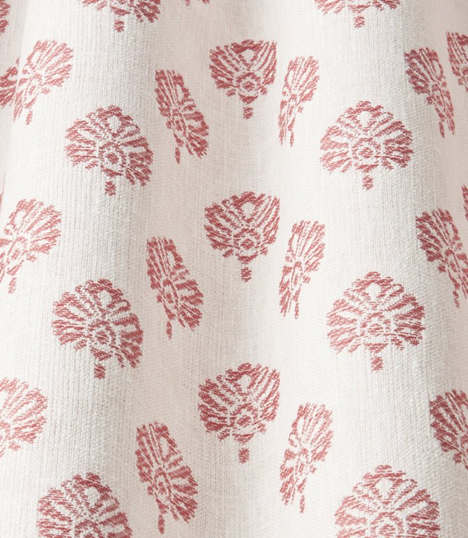 Segoa Fabric / Dark Coral - Just Fabrics