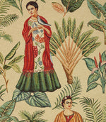 Frida Kahlo Tapestry Fabric / Multi - Just Fabrics