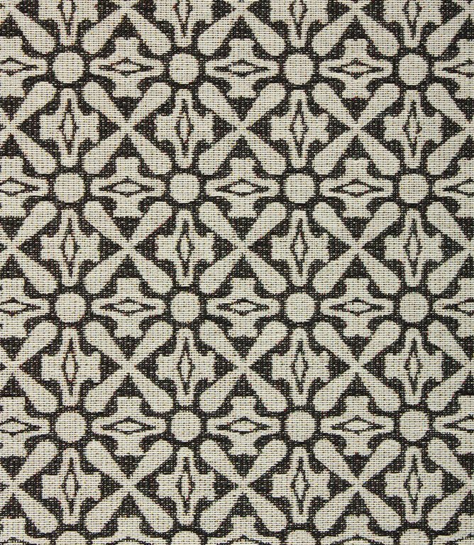 Mullion Outdoor Fabric / Black - Just Fabrics