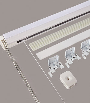Roman blind headrail complete kit 90cm