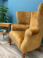 JF Vintage Velvet Fabric / Turmeric