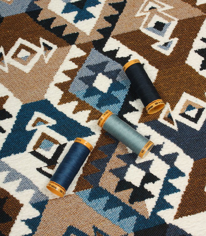 Karima Fabric / Cobalt - Just Fabrics