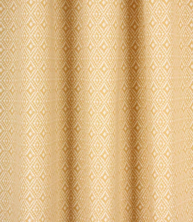 Aztec Fabric / Ochre - Just Fabrics
