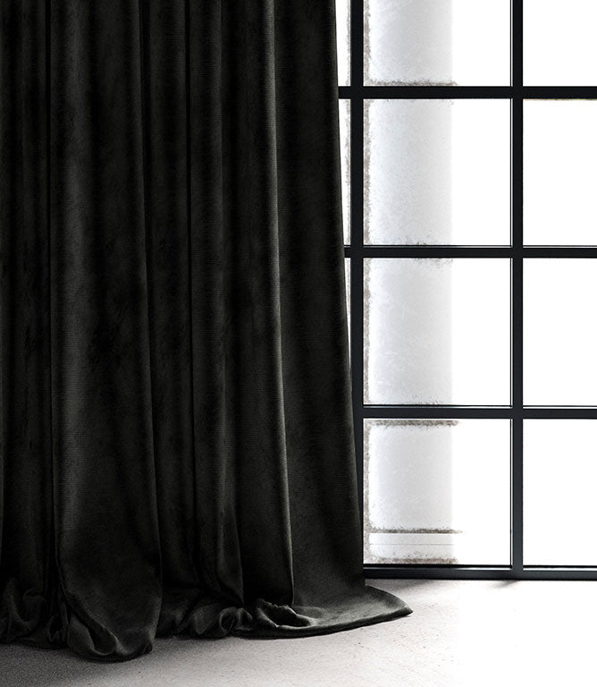 Chilham Fabric / Onyx - Just Fabrics