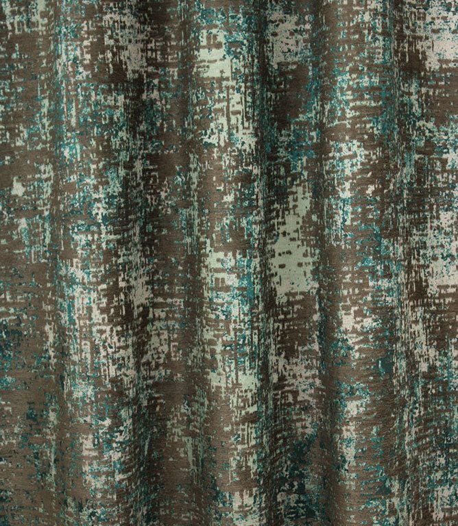 Impressionist Fabric / Teal - Just Fabrics