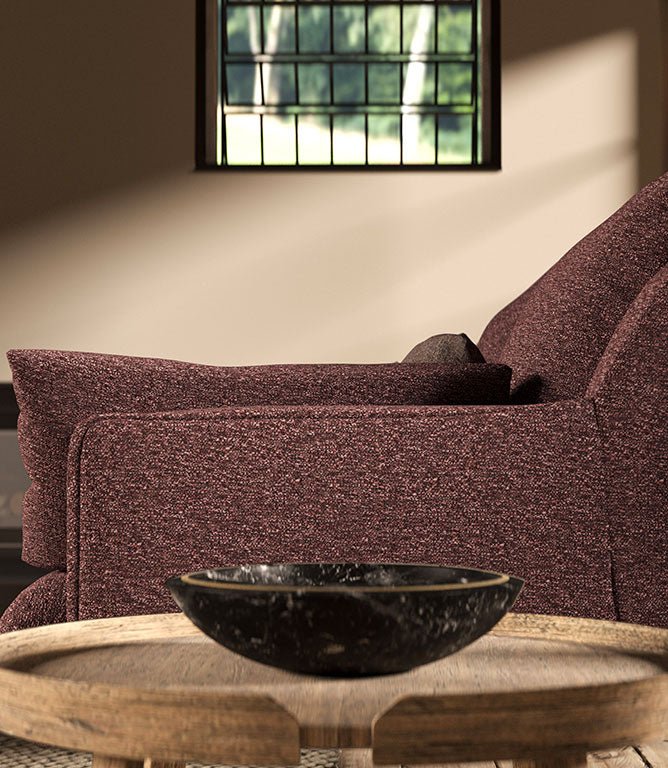 Bramley FR Fabric / Mulberry - Just Fabrics