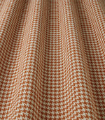 Houndstooth FR Fabric / Flame - Just Fabrics