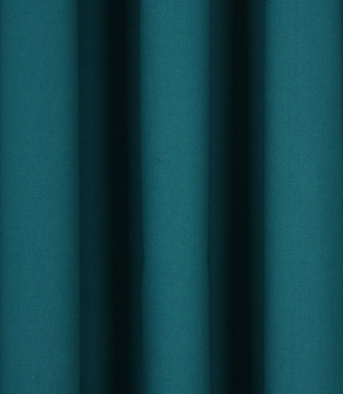 Washed Cotton Canvas Fabric / Teal - Just Fabrics