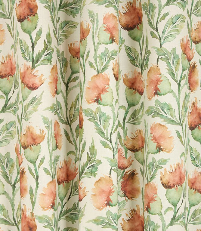 Ettrick Fabric / Rust / Cream - Just Fabrics