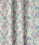 Rithani Fabric / Bluebell Cream - Just Fabrics