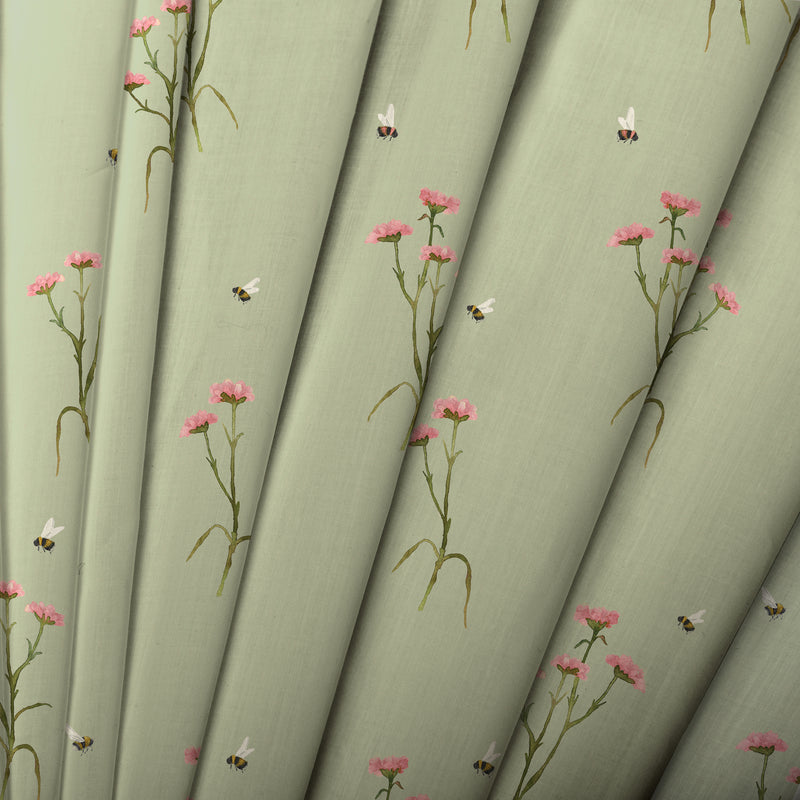 Allimore Fabric / Sage - Just Fabrics