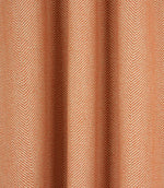 Charlbury Herringbone Fabric / Terracotta - Just Fabrics