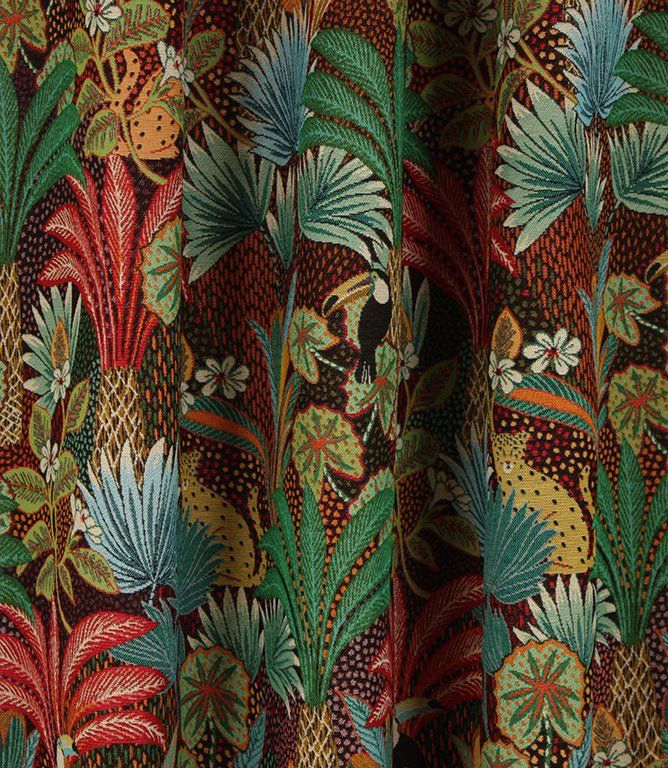 Belize Fabric / Noir - Just Fabrics