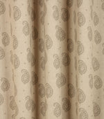 JF Paisley Fabric / Grey - Just Fabrics