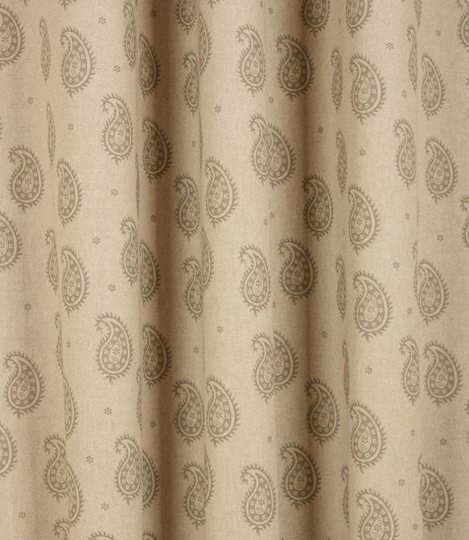 JF Paisley Fabric / Grey - Just Fabrics