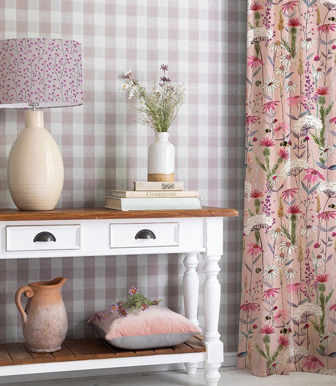 Hermione Fabric / Blush - Just Fabrics