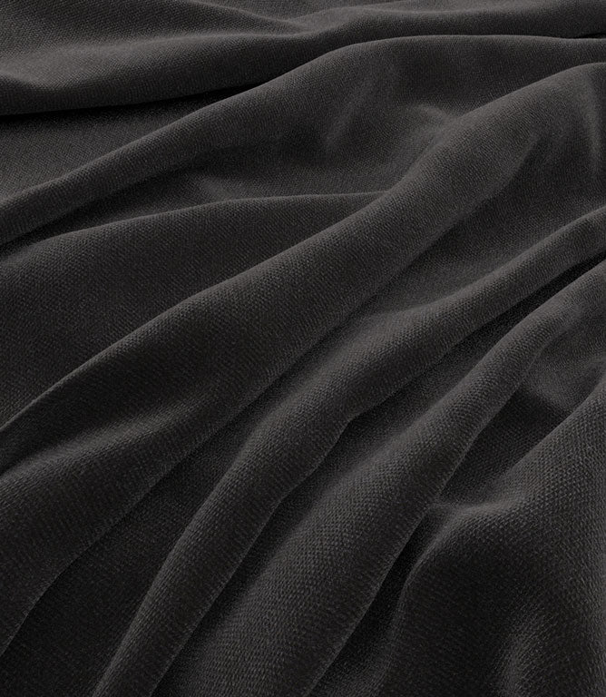Harrow Chenille FR Fabric / Slate - Just Fabrics