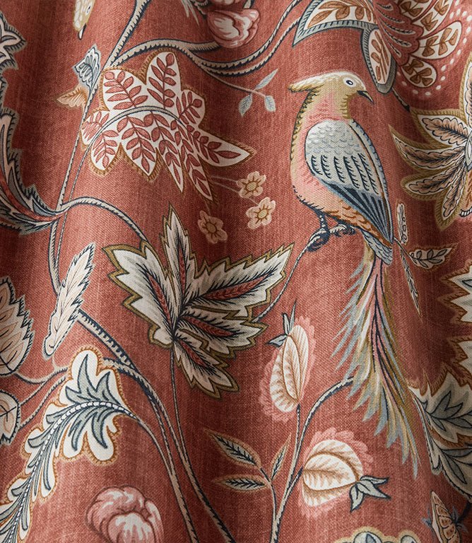 Chanterelle Fabric / Auburn - Just Fabrics