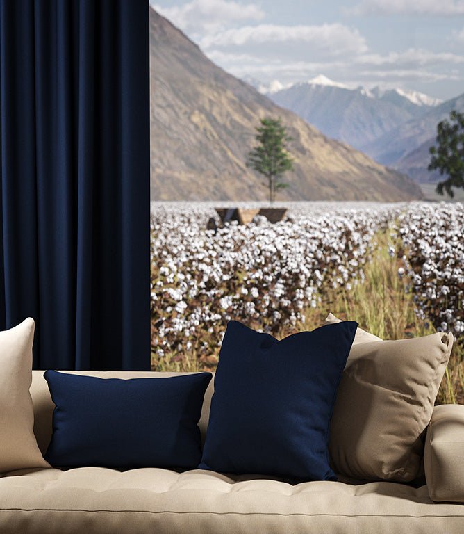 Oxford Fabric / Indigo - Just Fabrics