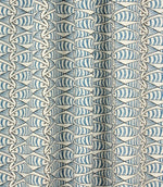 Cornish Sardines Fabric / Indigo - Just Fabrics