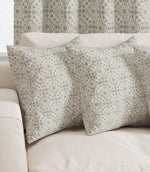 Bramble Croft Fabric / Duck Egg - Just Fabrics