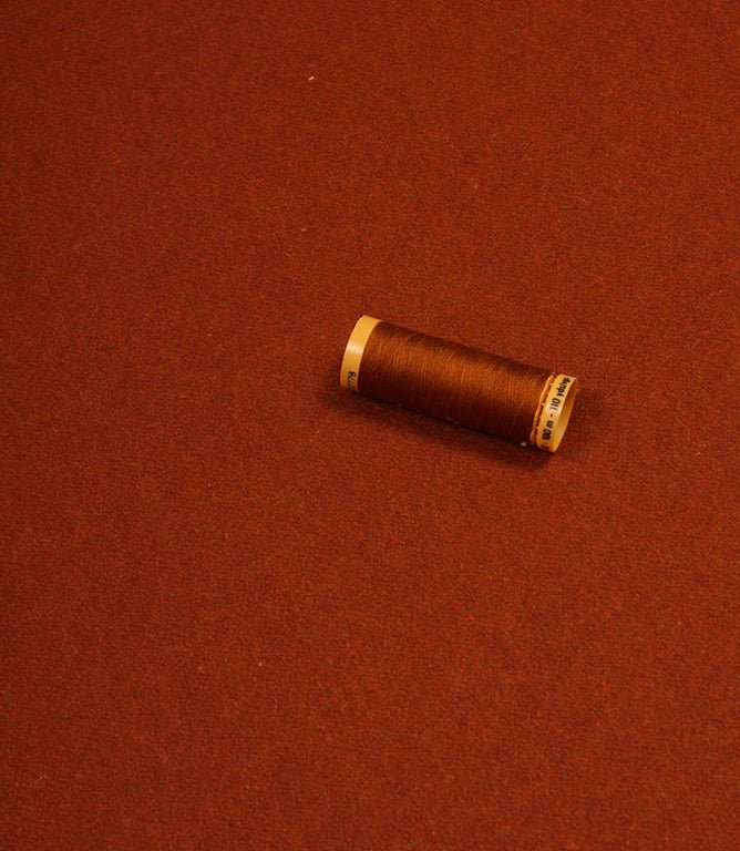 Morris Wool Fabric / Ginger - Just Fabrics