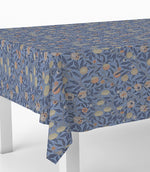 Pomegranate Oilcloth Fabric / Royal - Just Fabrics