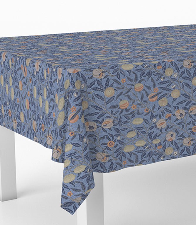 Pomegranate Oilcloth Fabric / Royal - Just Fabrics