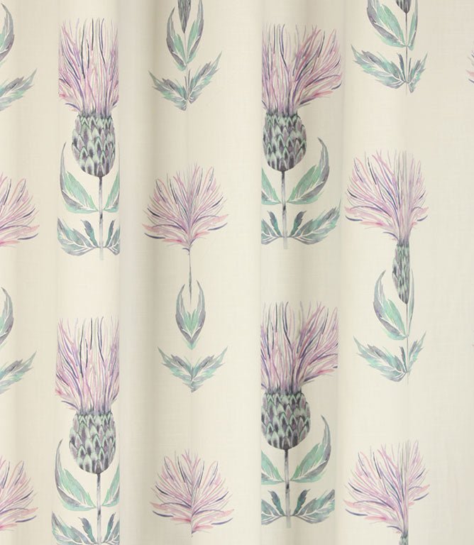 Firth Fabric / Azure Cream - Just Fabrics