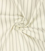 JF Ticking Deluxe Lining Fabric / Grey - Just Fabrics