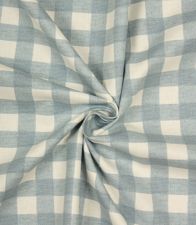 Gingham Fabric / Denim - Just Fabrics