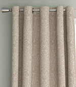 Hazel Damask Fabric / Linen - Just Fabrics