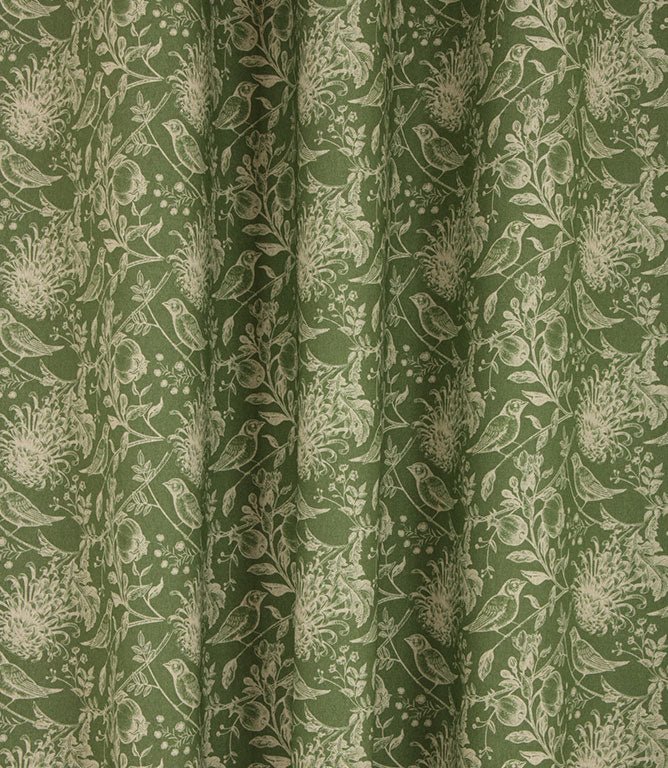 Olivia Small Fabric / Sap Green - Just Fabrics