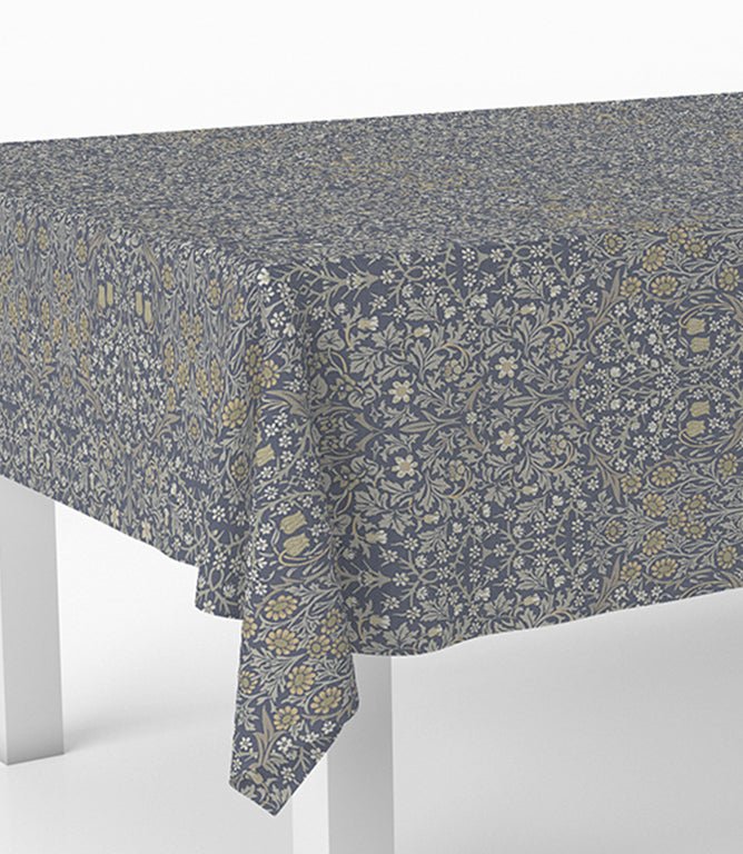 Blackthorne Oilcloth Fabric / River - Just Fabrics