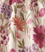 Fleur FR Upholstery Fabric / Mulberry - Just Fabrics
