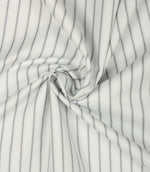 JF Ticking Blackout Lining Fabric / Grey - Just Fabrics