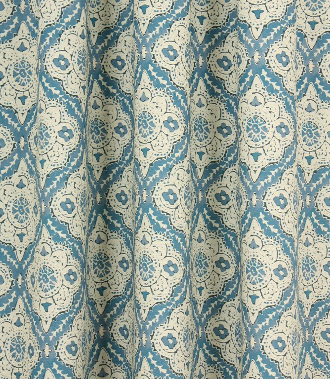 Casablanca Fabric / Indigo - Just Fabrics