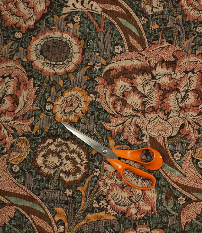 Wandle Tapestry Fabric / Adriatic - Just Fabrics