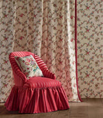 Lakeland Paradis Fabric / Carmine - Just Fabrics