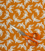 Starlit Doves Fabric / Peanut - Just Fabrics