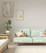 Looting Fruits Fabric / Sage - Just Fabrics