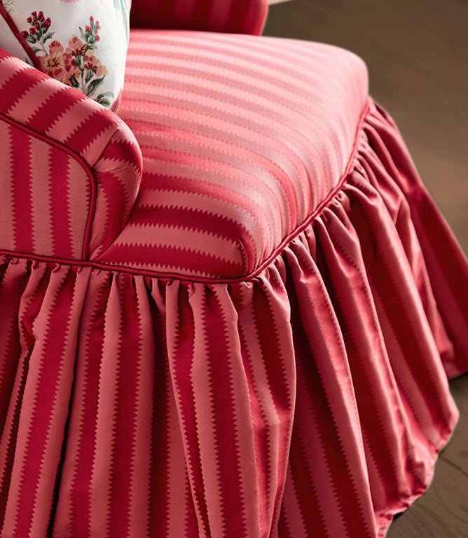 Regency Aperigon Fabric / Madder / Sandstone - Just Fabrics