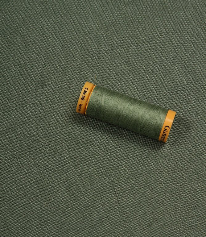 Stowe Linen Fabric / Celadon - Just Fabrics