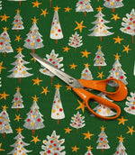 Festive Spruce Fabric / Green - Just Fabrics