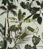 Palm Grove Outdoor Fabric / Green - Just Fabrics